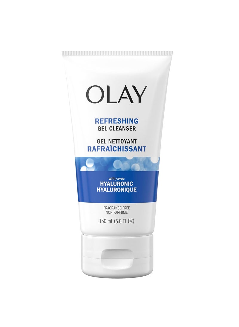 Olay Olay Regenerist Hyaluronic + Peptide 24 Face Wash, Fragrance-Free, 5.0 o 