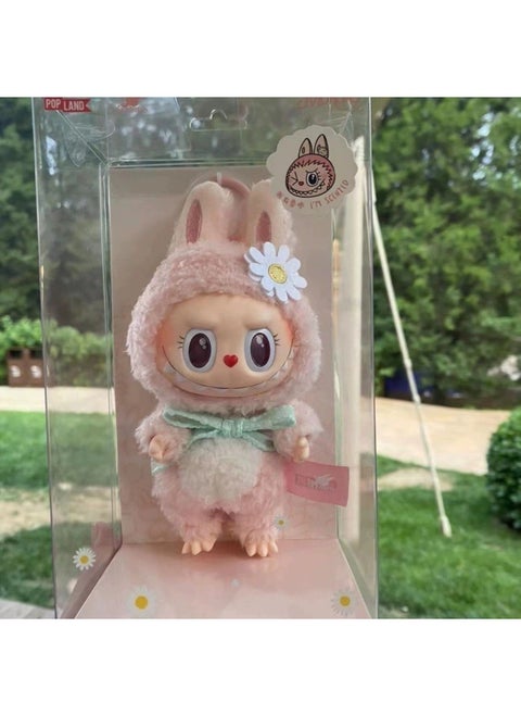 Archangel Labubu Labubu Big Leader Blind Box Hand-held Doll Generation Vinyl Plush Pendant Sweetheart-Specifications:Fabru Second Generation [random One]
