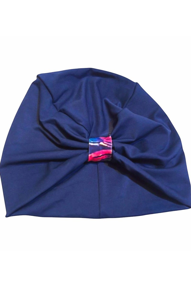 Generic Fabric Swim Cap, High Elasticity Swim Cap Keeps Hair Clean and Breathable, Fits Long and Short Hair, One Size Swim Caps for Women and Girls - Image 3