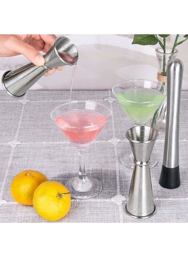 Awpeye 3PCS Double Jigger & Cocktail Jiggers Stainless Steel 1 Ounce X 2 Ounce Alcohol Measuring Tools - Image 5