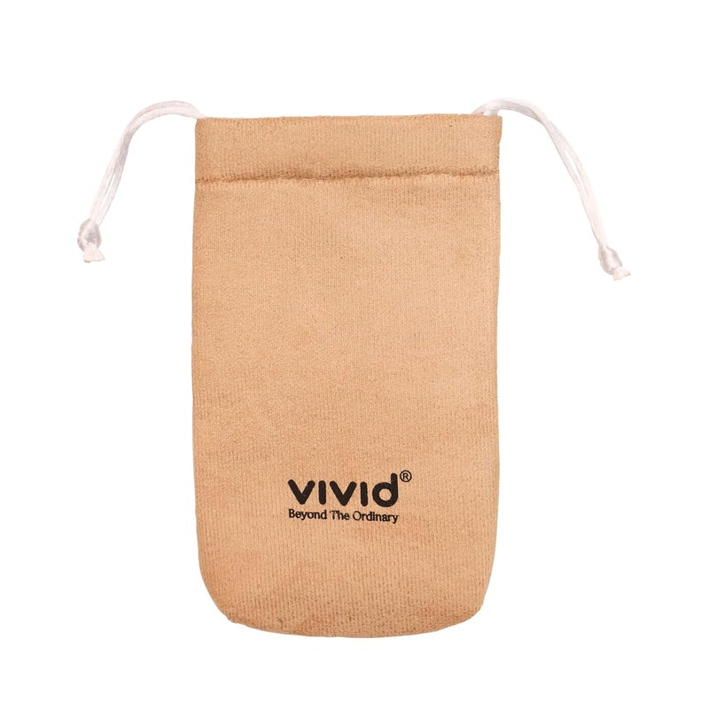 Vivid Unisex Adult Soft Microfiber Velvet Pouch for Sunglasses & Eyeglasses – Multipurpose Case for Spectacles, Earphones, Makeup & Accessories | Closure – Dori - Image 2
