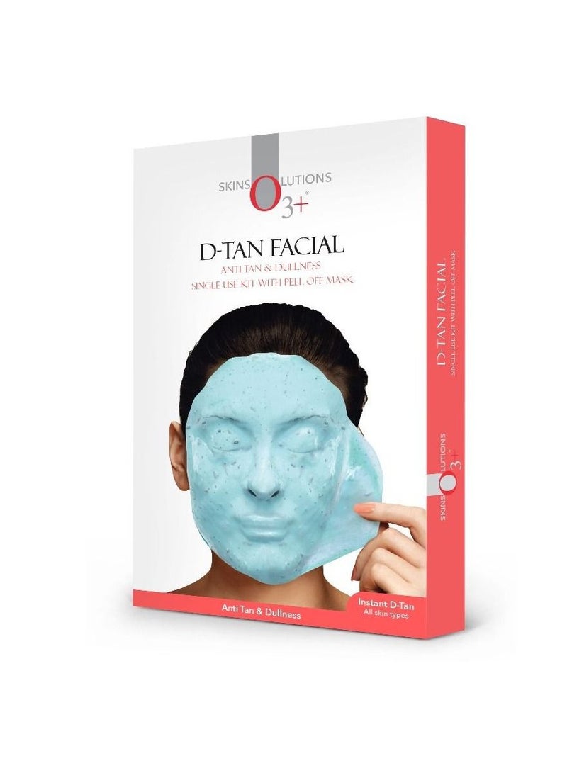 O3+ Plus D-tan Facial Anti-tan and Dullness Single Use Kit - Image 1