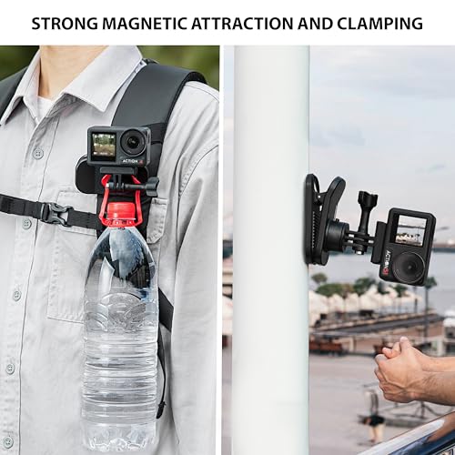 STARTRC OSMO Pocket 3 360° Rotation Backpack Clip Mount Shoulder Strap Accessories for DJI Pocket 3/OSMO Pocket 3/Action Cameras - Image 2