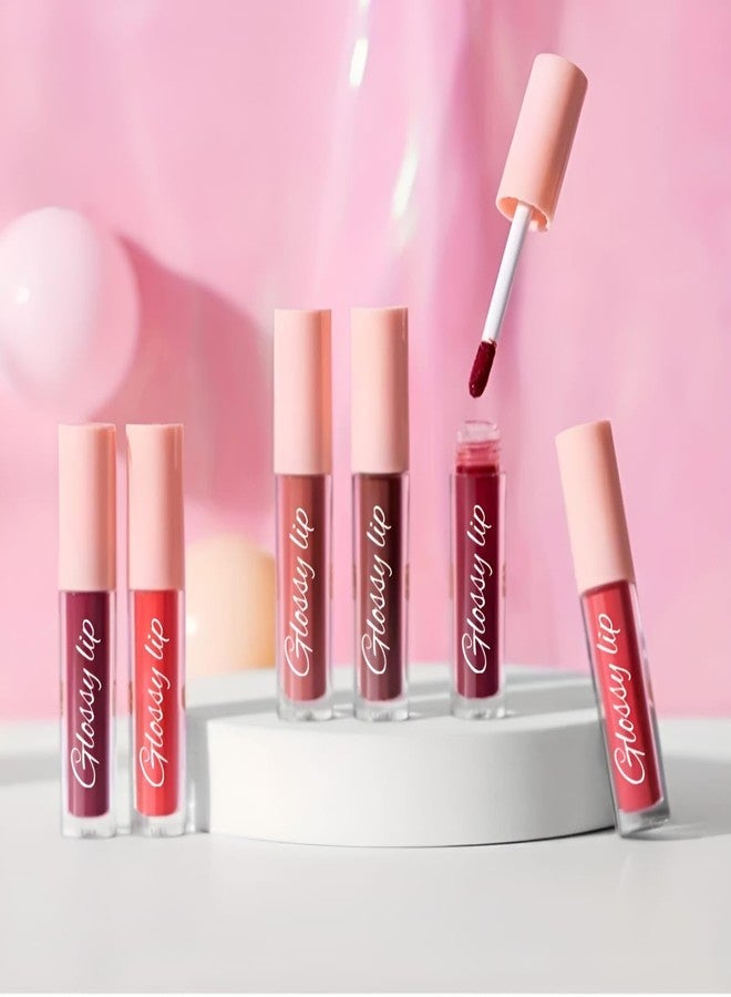 Glowhouse Kiss Proof Liquid Lipstick Gift Set of 4 x 2ml | Smudge & Transfer-Proof | Intense Moisturisation | Just Nude + Berry Nude + Mocha Madness + Cherry Pop | Lipsticks for Women | Lipstick Gift Set | Lipstick Combo Set OF 4 (MATTE, 2 ML X 4) - Image 3