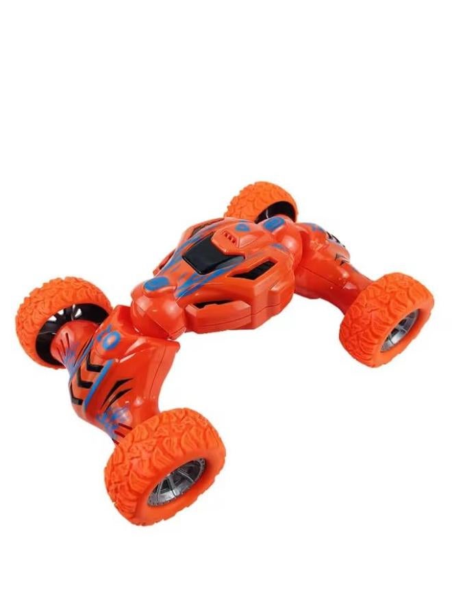 لعبة سيارات الدفع الرباعي للطرق الوعرة ذات السحب العكسي، هدية مثالية للأولاد من عمر 3 إلى 6 سنوات، برتقالية - Image 3