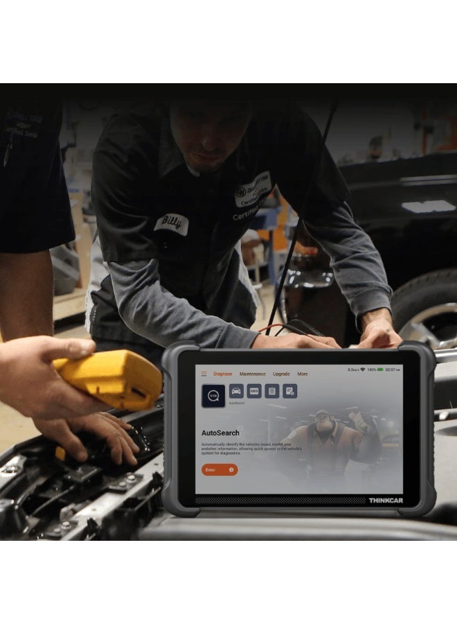 Thinktool 191 Professional Automotive Scanner 8 Inch Wireless Diagnostic Tool with ECU Coding CAN FD DOIP Bi Directional Control 35 Maintenance Functions 3 Years Free Updates - Image 4