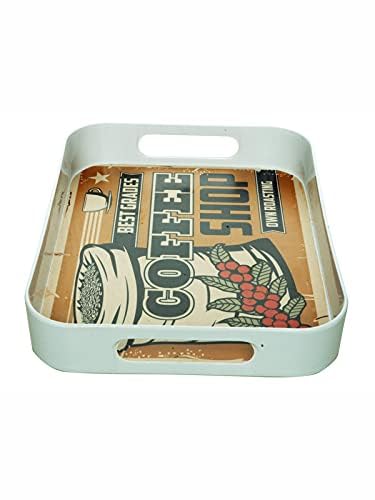 Goodhomes Melamine Rectangular Tea-Coffee Serving Tray MT328 - Image 3