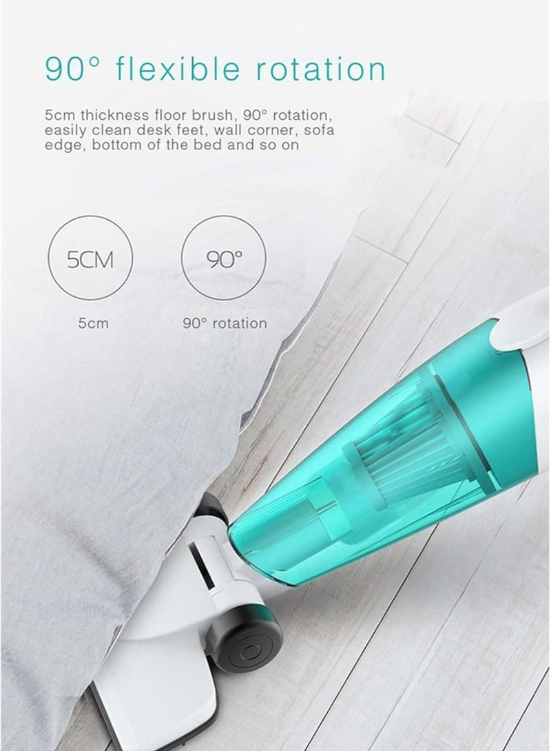 دينكس مكنسة كهربائية محمولة لاسلكية بقوة 16000 باسكال مع فلتر HEPA للسجاد ولوحة المفاتيح، مكنسة كهربائية محمولة لإزالة الشعر والغبار - Image 5