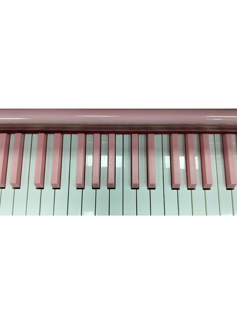 YORX K81 Pink Digital Piano with Matching Bench – Stylish Beginner Set - Image 4