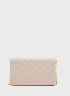 Love Moschino Chain Detailed Flap Over Clutche  - Image 2