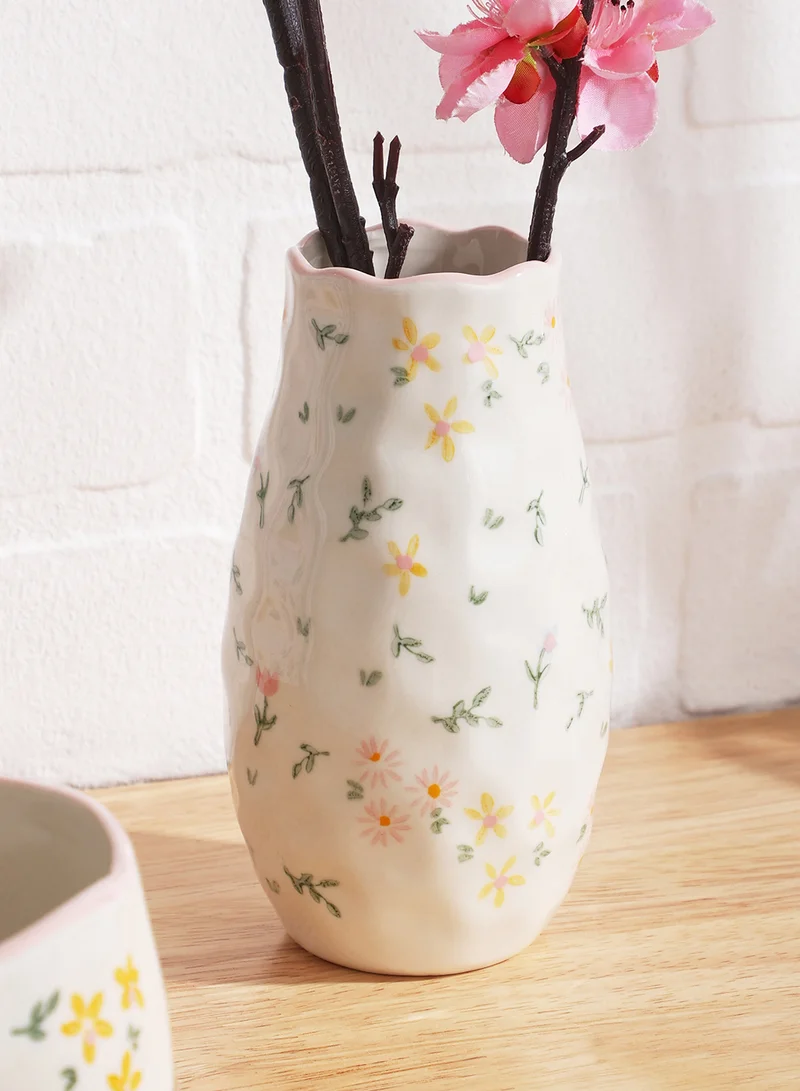 Sass & Belle Ditsy Floral Vase