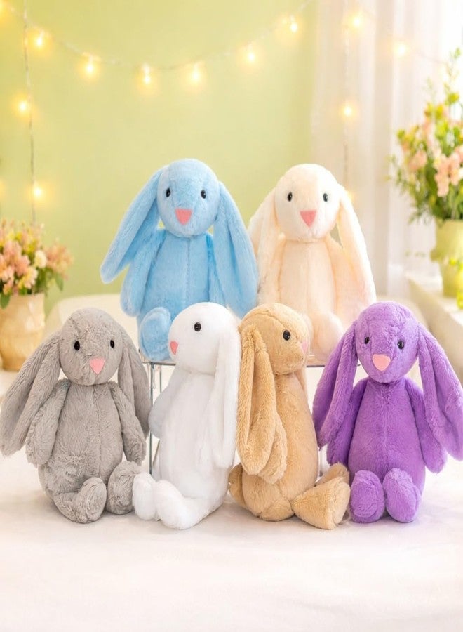 MOPANIRAJ 35 cms Plush Bunny Rabbit Toy with Long Ears - Soft Stuffed Animal for Kids, Babies & Toddlers - Perfect Cuddly Birthday Gift for Toddlers & Infants - Image 4