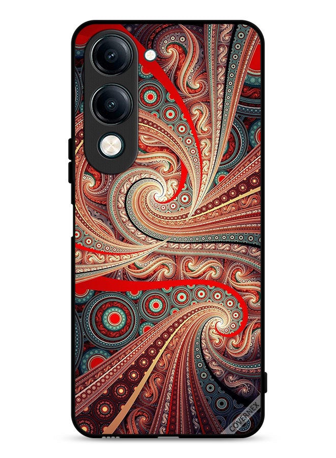Covernex vivo Y29s Protective Case Cover Wavy Pattern - Image 1