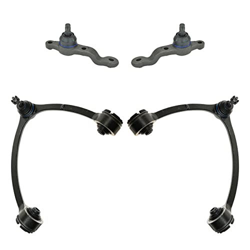 TRQ Front Suspension Kit Ball Joint Control Arm with Ball Joint Compatible with 1992-1994 Lexus LS400 - Image 1