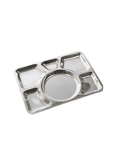 555 Mess Tray Silver 40cm  - Image 3