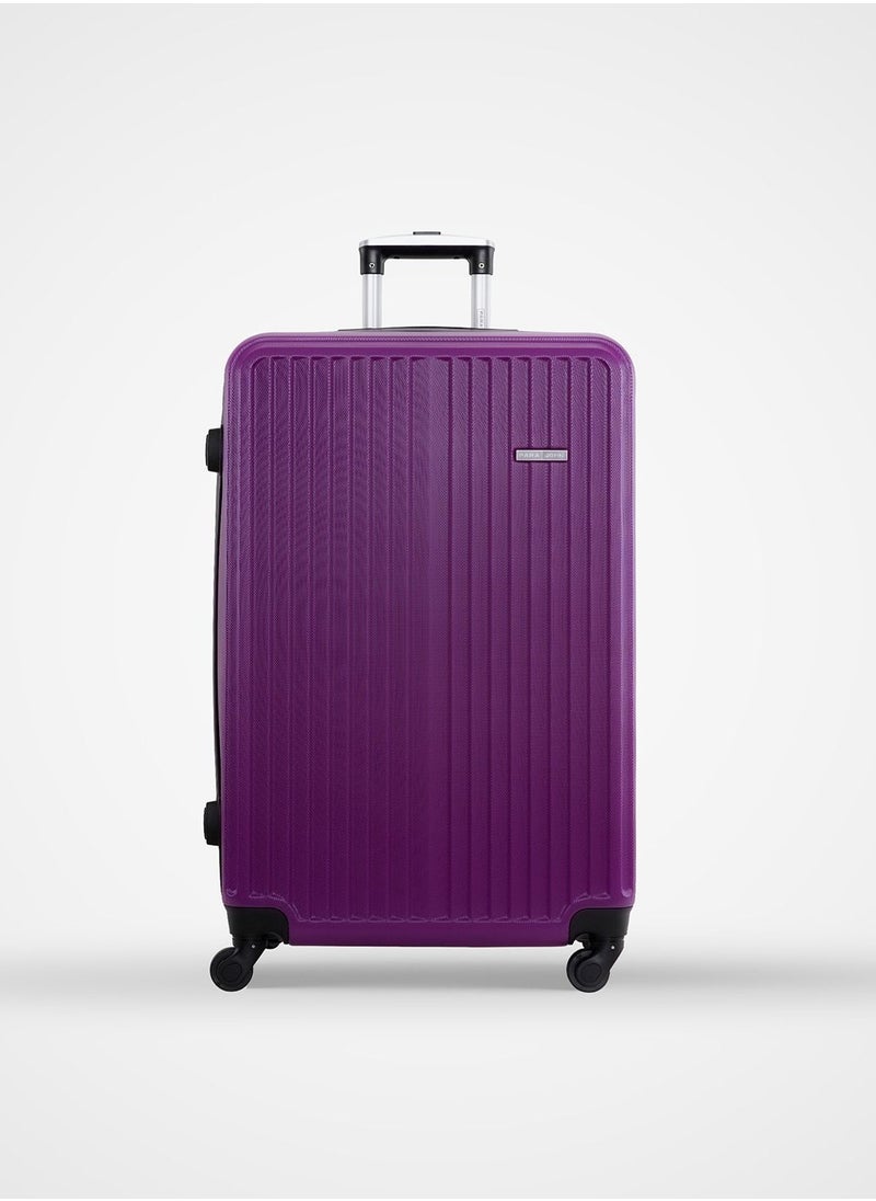 PARAJOHN - Alpha Cabin Size ABS Hardside Spinner Luggage Trolley 20 Inch Purple - Image 1