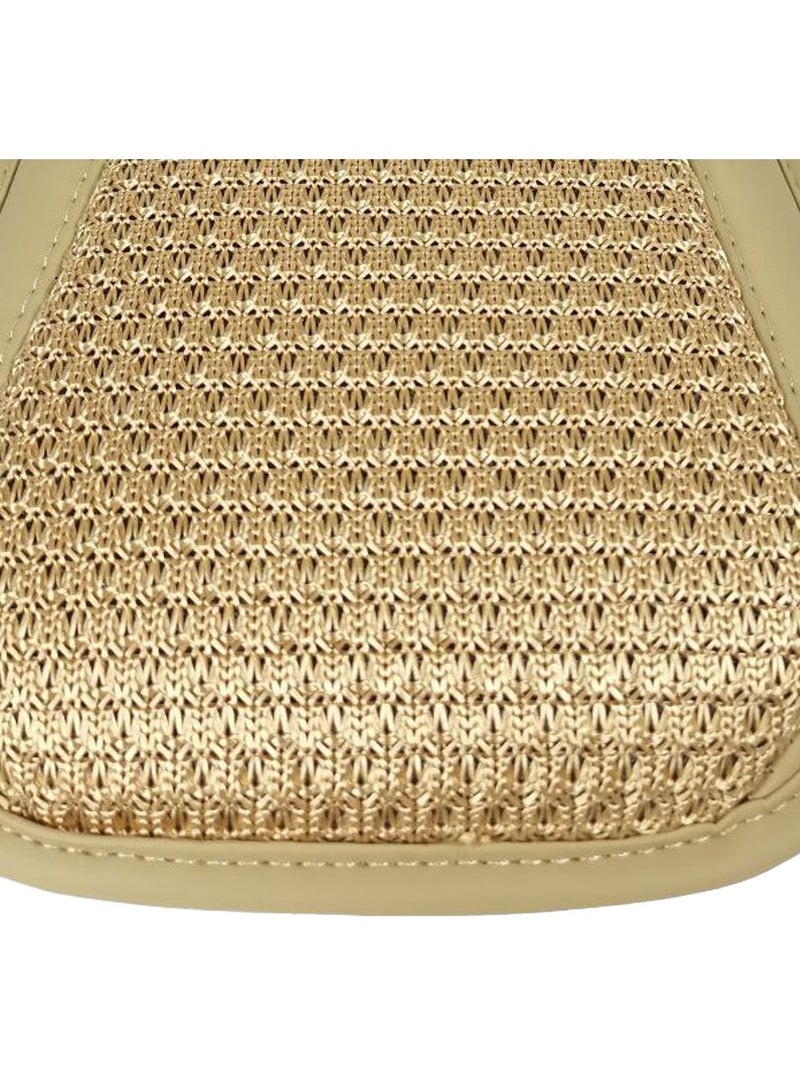 MOB Premium BEIGE Breathable Fabric Armrest Cushion Pad for Car , Center Console Armrest Cushion - Image 2