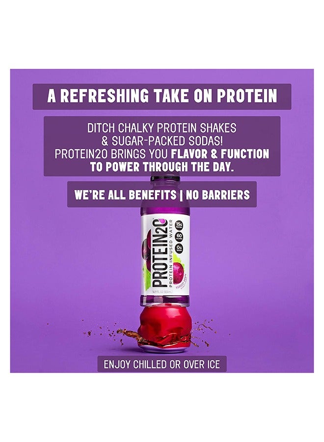 Protein2o Whey Protein Infused Water with Harvest Grape 500ml - Image 5