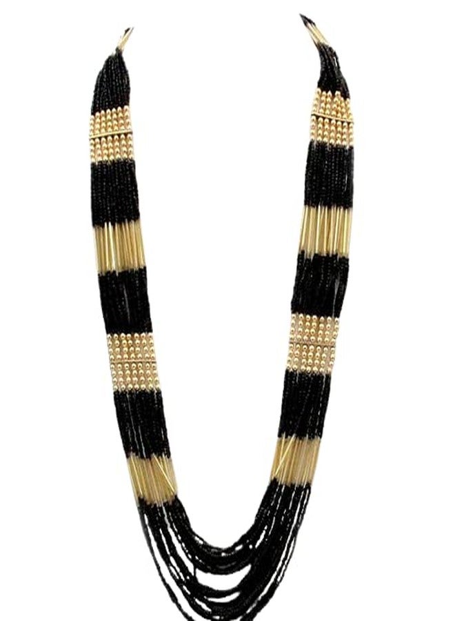 Creative Group Multi layer Golden&Black beads necklace for women & girls. - Image 1