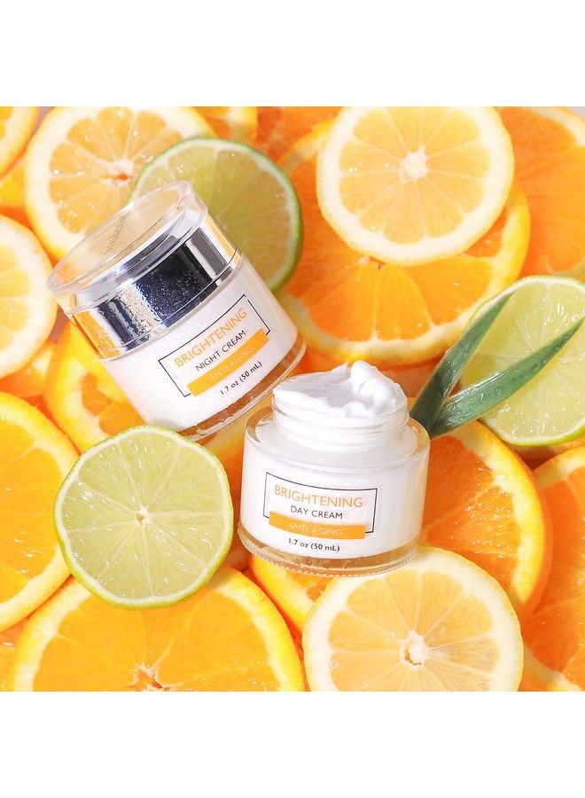 spascriptions Clinicals Brightening Vitamin C Day & Night Cream Set 2 Pack (1.7Oz) - Image 5