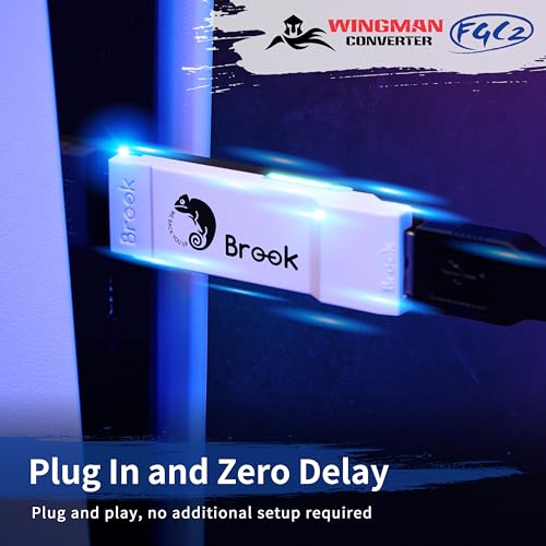 Brook Wingman FGC2 Converter– Arcade Joystick Adapter Gamepad for PS5 & PC, Supports All PS5 Games - Image 4
