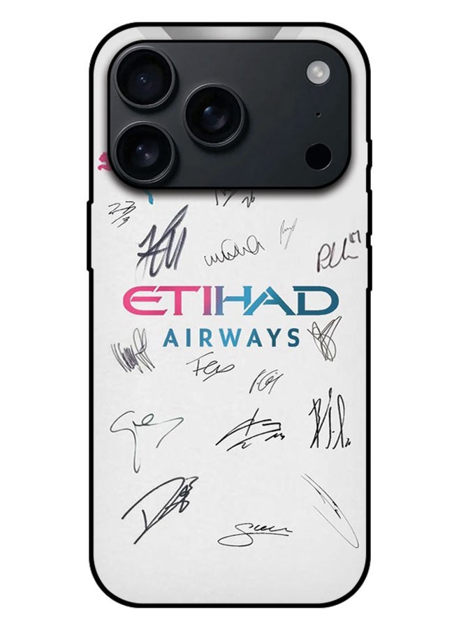 EYE CATCH Printed Protective Case Cover For Apple iPhone 17 Pro Max -  Etihad Airways