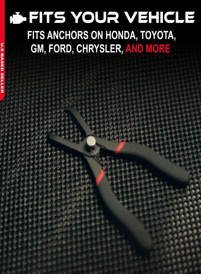 ABN Push Pin Remover Tool - 80-Degree Angled Pliers for Retainer & Anchor Removal for Honda, Toyota, GM, Ford, Chrysler - Image 3