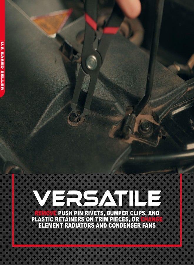 ABN Push Pin Remover Tool - 80-Degree Angled Pliers for Retainer & Anchor Removal for Honda, Toyota, GM, Ford, Chrysler - Image 5