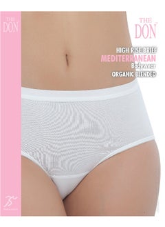 The Don TheDON Women's High Rise Brief White Color 