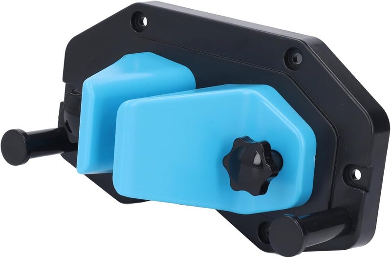 Ski Wall Rack Gravity Locking Space Saving ABS Universal Snowboard Wall Mount Holder, Ski Storage Rack with Integrated Pole Holder for Garage Home Organization - Image 3
