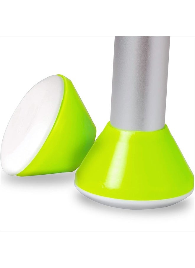 HealthSmart Walker Glides, Walker Caps or Walker Pads also for Rollators, Universal Fit, Pack of 2  - Image 1