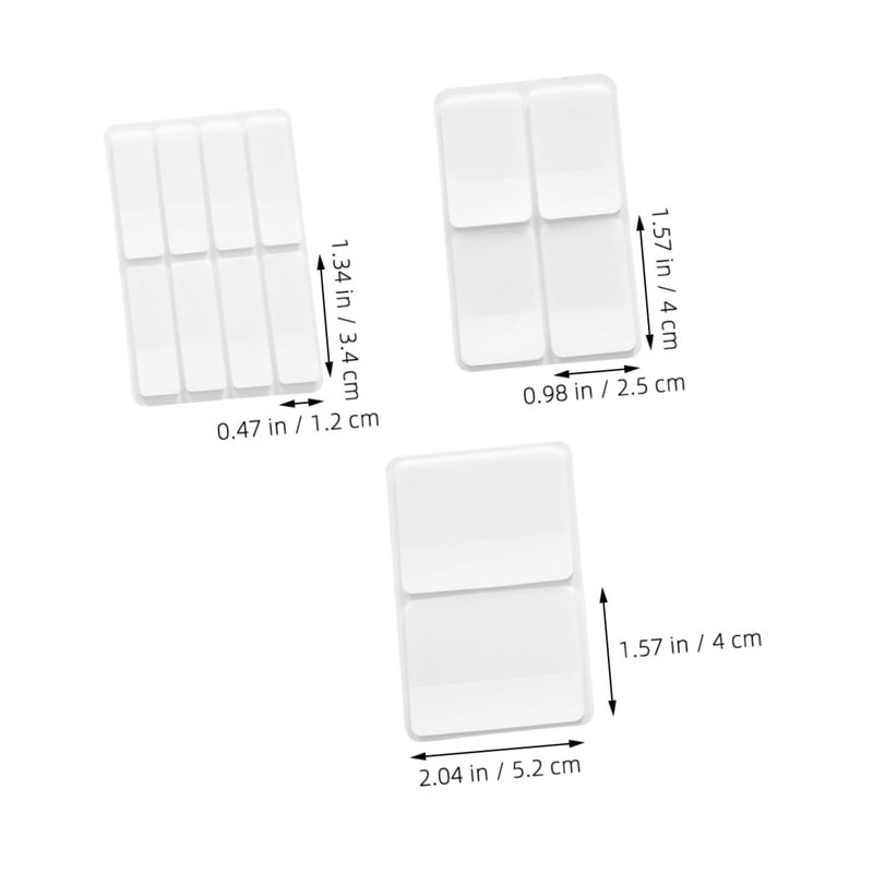 Frosted Sticky Index Tabs For Books Minimalist Page Markers Convenient Small Tabs - Image 3