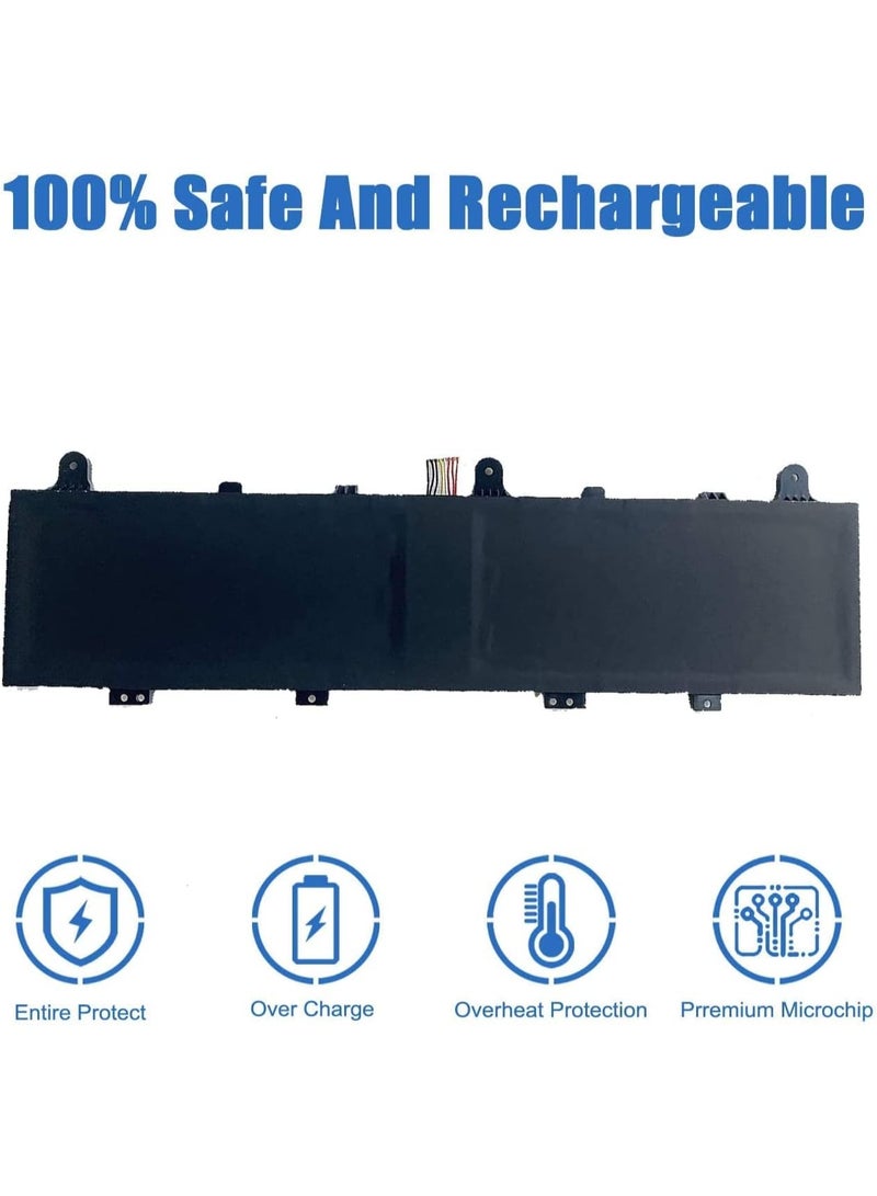 C41N1906-1 Battery Compatible for ASUS FA506IV FA566IV FX506 FX566IV FX766IU TUF Gaming A15 FA506IV-AL991T Series (Long Cable) 15.4V 90Wh/5675mAh