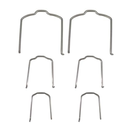 ASTAMOTOR 154 23 Radiator Hose Retaining Spring Horse Shoe Clip Clamp Fit For BMW E39 E38 E60 E90 745Li X5 E46 325i 328i M3 540i 740iL 740i 2 Pack - Image 1