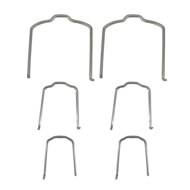 ASTAMOTOR 154 23 Radiator Hose Retaining Spring Horse Shoe Clip Clamp Fit For BMW E39 E38 E60 E90 745Li X5 E46 325i 328i M3 540i 740iL 740i 2 Pack - Image 2