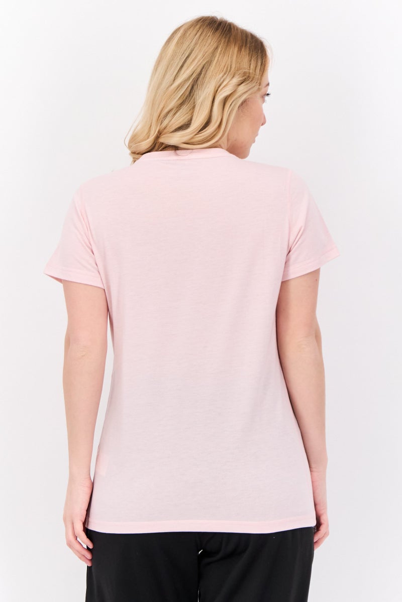 PUMA Women Sportswear Fit Short Sleeve Training T-Shirt,Pink  - Image 3