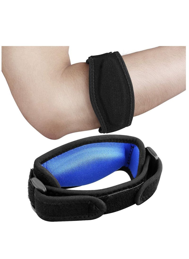 SYOSI - 2 Pack Tennis Elbow Support Brace With Compression Pad Effective Pain Relief - Image 1