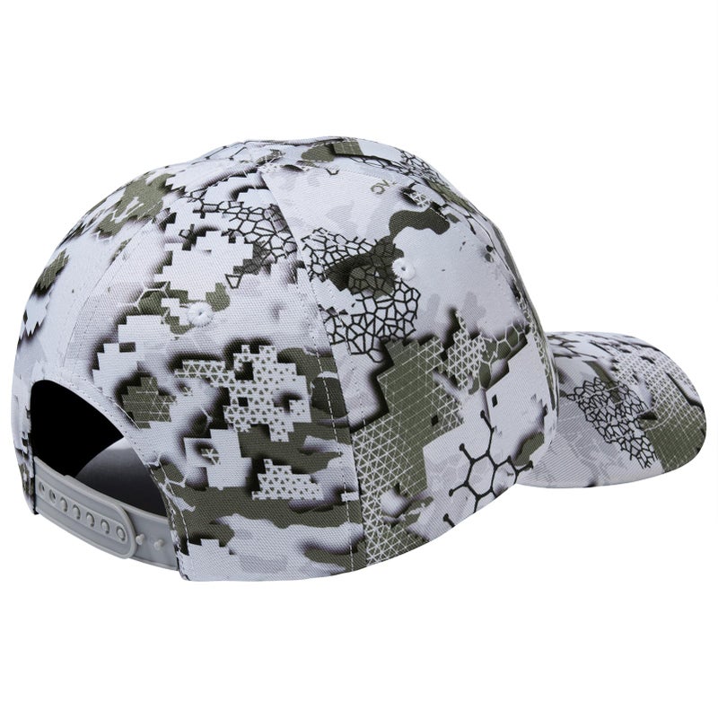 VisionTac Tactical Hat with Flag Patch Camo Military Army Hats Adjustable Trucker Baseball Cap Soft Top for Shooting - Image 4