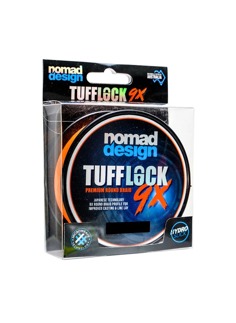 nomad design Nomad Design Tufflock Orange X9 Braid 300yds  - Image 1