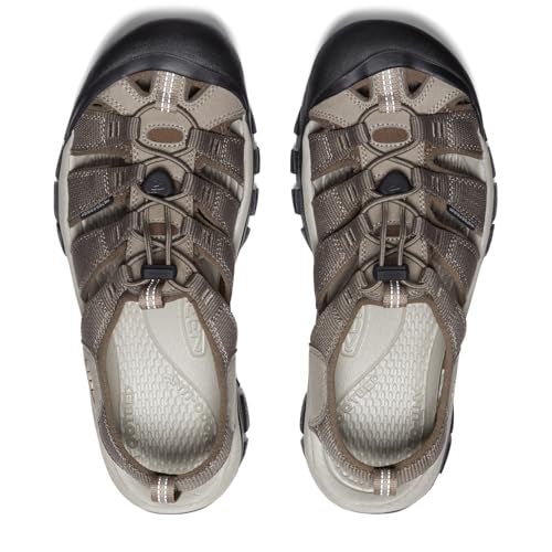 KEEN Men's Newport H2 Closed Toe Water Sandals, Brindle/Canteen, 9.5 US - Image 5