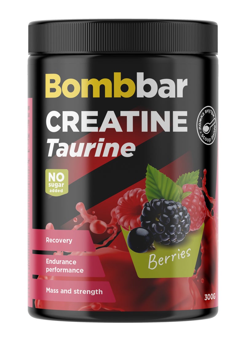 Creatine with Taurine Powder Dietary Supplement Berries Flavor 300g - pzsku/ZF035E0B1BE78463F3B14Z/45/_/1713575240/16691b69-7ee6-4f6f-b421-7fb7b4985fc3