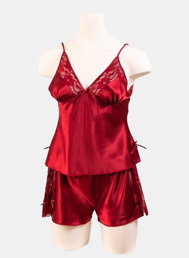 Liniva 1925 PYJAMA SATIN SHORT - Image 1