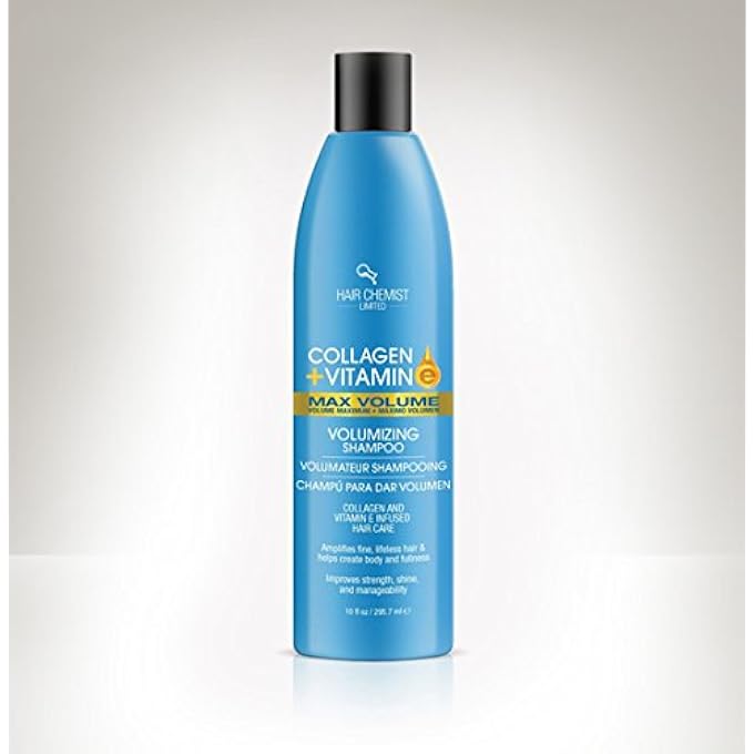 Hair Chemist Collagen & Vit E Max Volume Shampoo, 10 Ounce