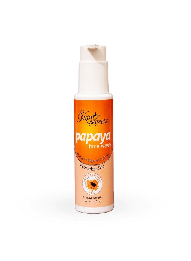 Skin Secrets Papaya Face Wash with Papaya Extract for Blemish Free Skin| Paraben & Sulphate Free| 120ml - Image 1