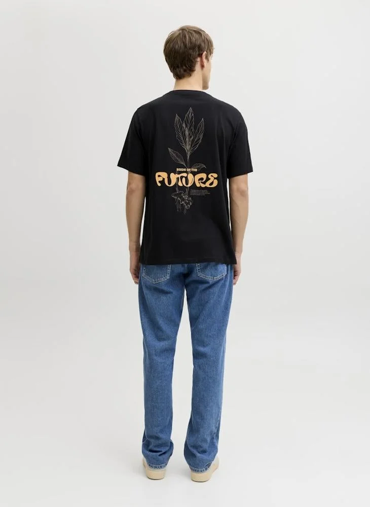 JJ Rebel Graphic Print Regular Fit T-Shirt