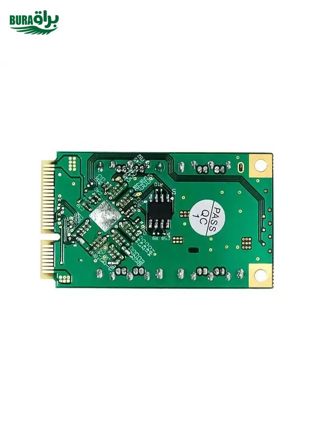 BURAQ ST549 MINI PCI-E to 4 Ports SATA3.0 Expansion Card for Desktop - Image 3