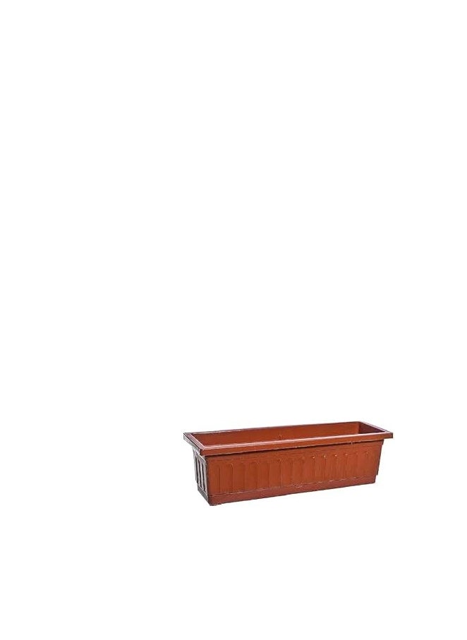Generic Khurshid Rectangular Planter Pot - 60 Length 20 Depth 16 Width cm, Plastic, Generic  - Image 1