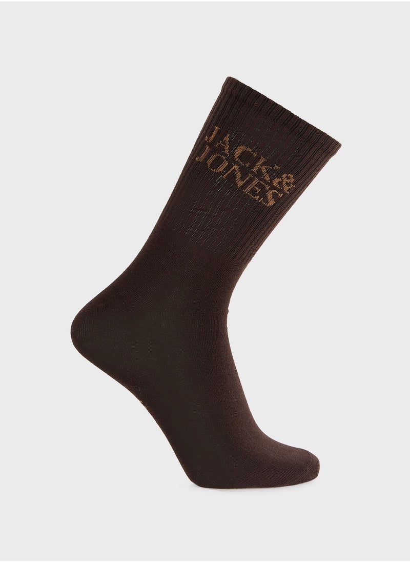 JACK & JONES - 5 Pack Crew Socks - Image 1