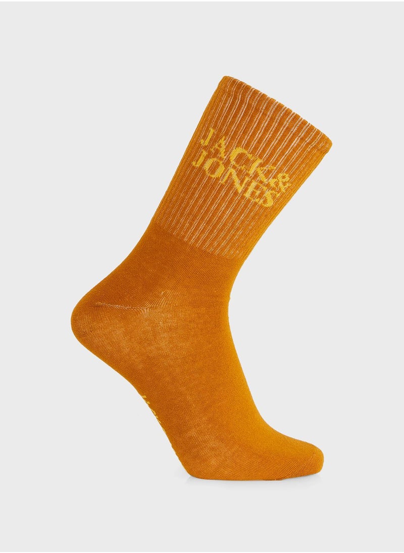 JACK & JONES - 5 Pack Crew Socks - Image 1
