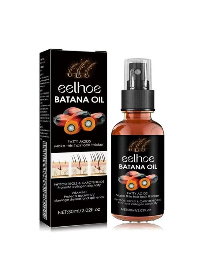 إيلهو الزيت لنمو الشعر باتانا زيت باتانا الزيت العضوي لإصلاح الشعر الصحي الشعر التالف يتغذى على شعر رفيع الشعر - Image 1
